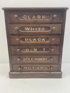Clark’s Spulenschrank Eiche mit sechs Schubladen Werbung - Bild 1 von 10