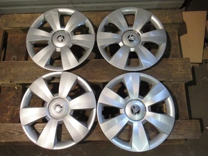 original Radkappen Skoda Fabia Scala Rapid Satz 15 Zoll Radzierblenden 6V0601147 - Picture 1 of 7