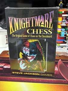 Knightmare Chess Game 3rd Edition 1st Print Steve Jackson Cards Sealed - Picture 1 of 4