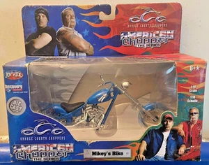 JoyRide American Chopper Series Mikey’s Bike OCC 1:18 Die Cast Motorcycle Blue - Picture 1 of 3