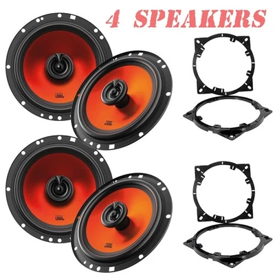 JBL Stage162F 400 Watt 6.5" Speakers Front & Rear for select Kia & Hyundai - Image 1 of 4