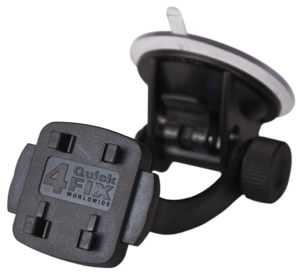 RICHTER Halterung Halter für Garmin TomTom Medion Becker Falk mit 4QuickFix HR - Bild 1 von 4