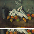30W"x24H" MILK CAN AND APPLES by PAUL CEZANNE - STILL LIFE CHOICES of CANVAS