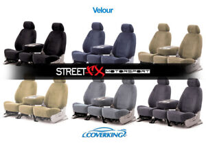 Coverking Velour Seat Cover for 1987-1991 GMC R2500 Suburban