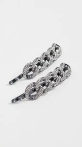 Kitsch X Justine Marjan Xl Rhinestone Chain Bobby Pin Set - Picture 1 of 3