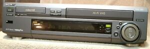 Used WV-H4 Sony Hi8 VHS VCR 100Volt perfect working article Shipping from Japan