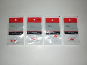5mm Red LED 276-0330 by RADIO SHACK LOT OF 4 PACKS ( 8 LED's ) - Picture 1 of 4