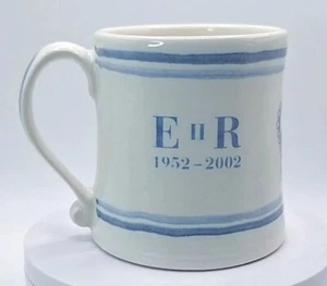 Rye Pottery - Elizabeth 2nd Commemorative Royal Mug - 1952-2002 - Picture 1 of 4