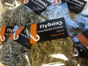 Flybox ® Comp Sparkle Chenille  ** 2025 Stocks ** Ideal For The Humungus Fly - Picture 1 of 6