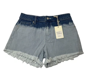 Letter to Juliet Jeans Pantalones Cortos Mujer Pequeños Blanqueados Ligeros Corte Deshilachado Dobladillo Nuevo - Imagen 1 de 14