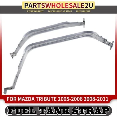 2 件油箱表带适用于马自达 Tribute 2005 - 2006 2008 - 2011 L4 2.3L 2.5L V6 3.0L — 第 1/4 张图片