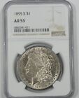 1895-S Morgan Dollar CERTIFIED NGC AU 53 Silver Dollar