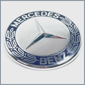 Pegatina emblema original Mercedes estrella capó A B C E G ML SL SLK AMG - Imagen 1 de 2