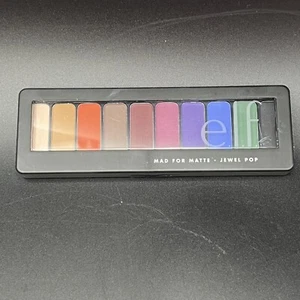 e.l.f. Paleta de sombras de ojos Mad For Matte 10 tonos Jewel Pop 0,42 onzas - Imagen 1 de 3