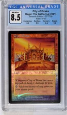 CITY OF BRASS Seventh 7th Edition Foil CGC 8.5 Graded MTG [Card Kingdom]