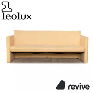 Leolux Tessuto Pelle Beige Divano - Bild 1 von 12