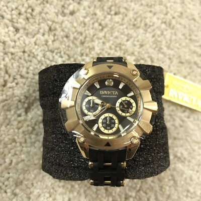 Reloj Mujer Invicta Sea Spider 38mm Negro Oro 42217 Nuevo Foto 1 de 4