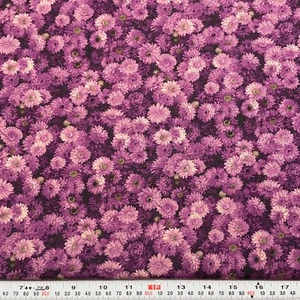 Ivana Sentimental Studios for Moda Purple Floral Cotton Fabric by the HALF YARD - Picture 1 of 2