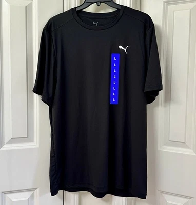PUMA Men's Active Tee, Black - Image 1 of 4