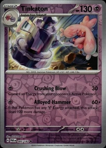 Tinkaton Reverse Holo Uncommon SV04: Paradox Rift 085/182 NM - Picture 1 of 2