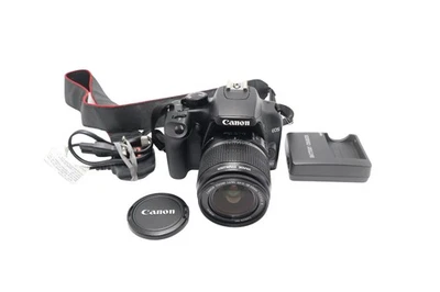 Canon EOS 1000D Camera DSLR 10.1MP with 18-55mm, Shutter Count 2846, REFURBISHED - Image 1 of 4