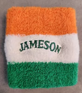 Embroidered Jameson Irish Whiskey Wrist Sweat Band - Liquor Promotion - St Patty - Picture 1 of 4