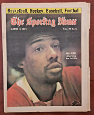 March 15, 1975-The Sporting News -Julius Erving-New York Nets