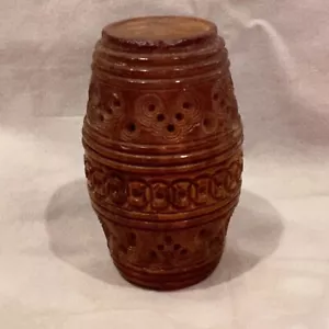 Antique Victorian Coquilla Nut Holder - Thimble holder? VGC 6.3cm H 4 cm W - Bild 1 von 6