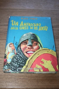 Mark Twain Un Americano alla Corte Re Artu Fabbri Maraja 1957 Copertina Rigida - Foto 1 di 3