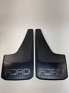 2005-2022 Ford F-150 Flat Mud Flaps Black Splash Guards OEM NEW - Bild 1 von 8