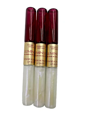 Bath & Body Works LOT 3 Luminous Lip Gloss Perfume Rollerball Duo 0.16 oz EDP - Image 1 of 4