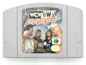 Nintendo 64 N64 WCW NWO Revenge nur Cartridge getestet funktioniert original EUC  - Bild 1 von 4