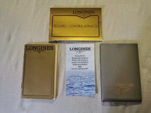 Blank Vintage Longines Watch Warranty Set Unfilled - Picture 1 of 15