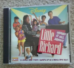 LITTLE RICHARD SHAKE IT ALL ABOUT CD DISNEY 1991 12 TRACKS FREE SHIPPING - Picture 1 of 3