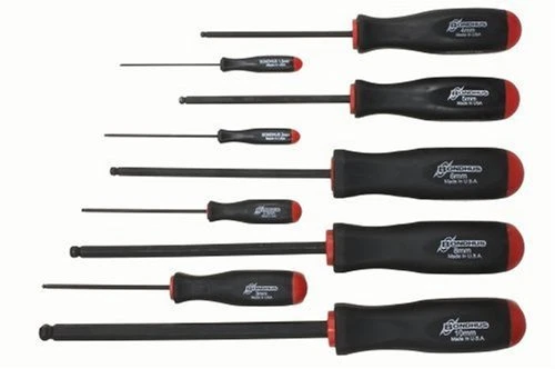 Bondhus 74699 Set of 9 Balldriver Screwdrivers, sizes 1.5-10mm  - Image 1 of 1