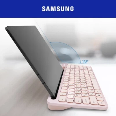 SAMSUNG Wireless Bluetooth5.0 Keyboard SK-P1000P Pink Multi-Pairing Mini - Image 1 of 4