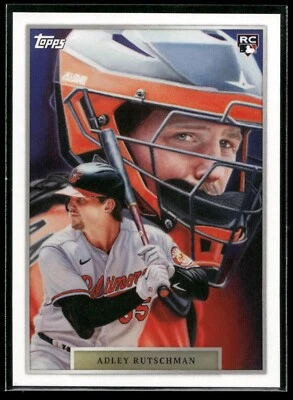 2023 Topps Adley Rutschman Rookie Card GAME WITHIN THE GAME SP Orioles #10 RC 🔥 - Image 1 of 2