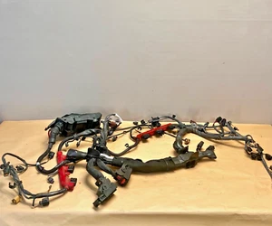 2015-2017 AUDI A8 L D4 3.0L V6 ENGINE MOTOR WIRE HARNESS CREC OEM - Picture 1 of 12