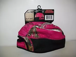 Huntworth Realtree Ladies Tango Beanie w/Ponytail hole Pink One Size Fits All - Picture 1 of 5
