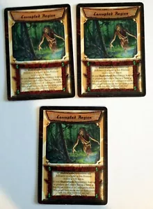 Corrupted Region (3) L5R Legend of the Five Rings CCG Time of the Void - Picture 1 of 1