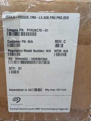 New, Seagate, 81-00000078-00-09, SAS CONTROLLER MOD - Image 1 of 4