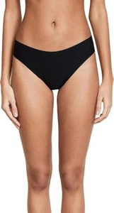commando E2914 Women's Butter Mid Rise Thong, Black M - Picture 1 of 4