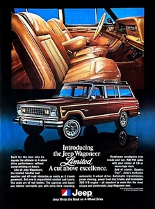 1978 Jeep Wagoneer Original Oldtimer Print Werbung Auto Auto Allrad SUV - Bild 1 von 1