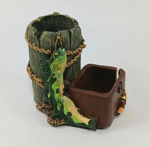 Figi Catch Of The Day Pencil & Stamp Cup Vintage 1998 Desk Organizer Holder - Picture 1 of 8