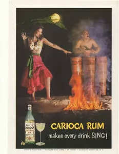 1959 Carioca Puerto Rican Rum Advertisement - Picture 1 of 1