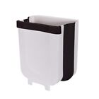 Hanging Folding Waste Bin Kitchen Garbage Can Cabinet Rubbish Container Box Howh