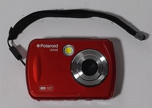 Polaroid IS048 Digital Camera Red - Picture 1 of 6