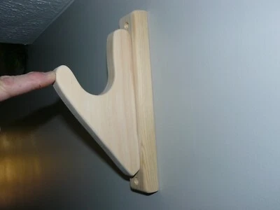 Wood Bracket/Rod Holder - Image 1 of 4