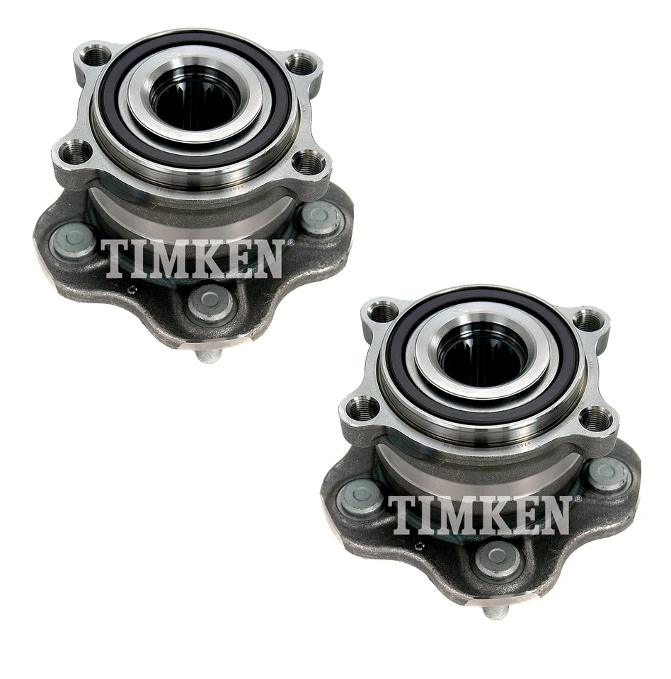 Комплект из 2 задних подшипников колеса Timken и ступицы в комплекте для Nissan Murano 09-14 полный привод - Изображение 1 из 1