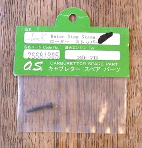 OS MOTOR 26681305 TORNILLO DE PARADA DEL ACELERADOR 2D-7B - Imagen 1 de 1